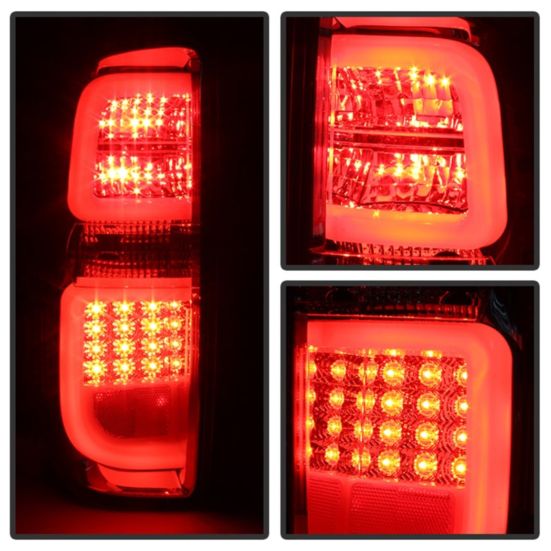 Spyder Toyota Tundra 2014-2016 Light Bar LED Tail Lights Red Smoke ALT-YD-TTU14-LED-RS-SR1 Performance