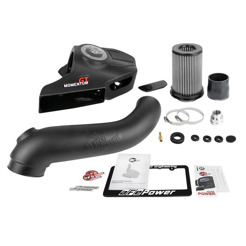 aFe Momentum GT Cold Air Intake System w/ Pro DRY S Media - 15-18 Volkswagen Golf R-SR1 Performance