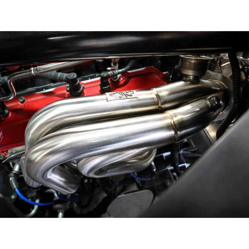 aFe Twisted 304SS Header 2020 Chevy Corvette (C8) 6.2L V8 - Titanium Ceramic Coated-SR1 Performance