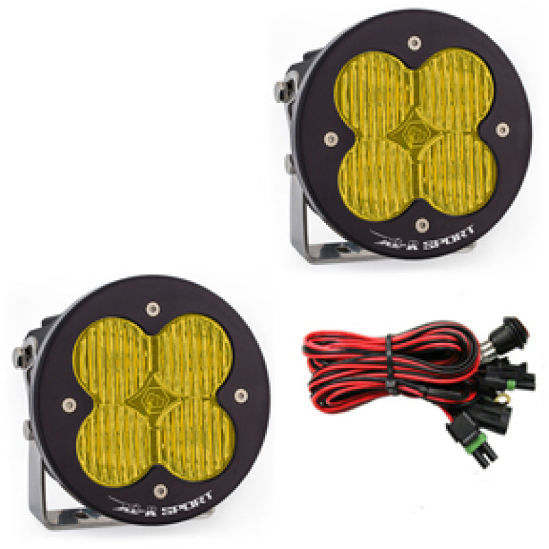 Baja Designs XL R Sport Series Wide Cornering Pattern LED Light Pods - Amber-SR1 Performance