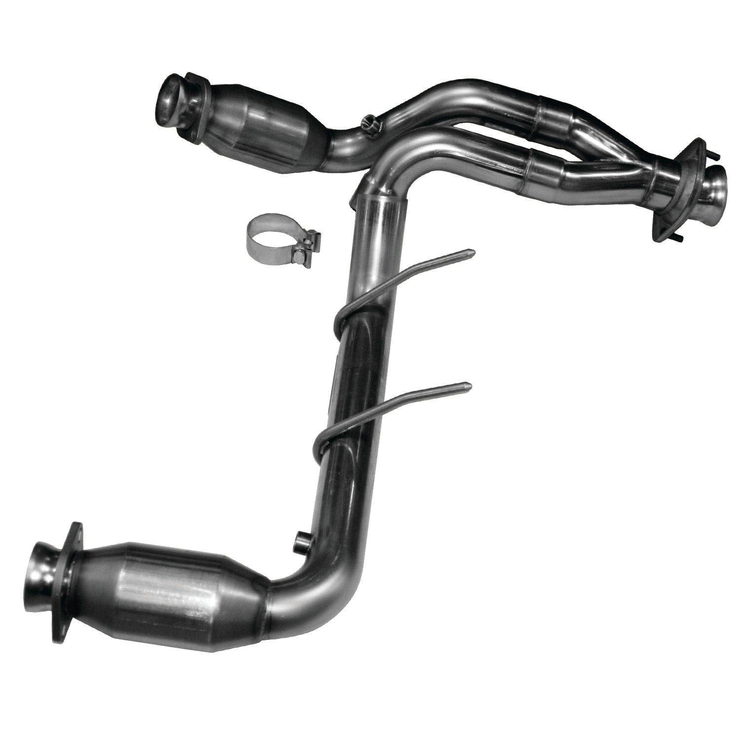2-1/2" Catted Y-Pipe. 2009-2010 F150 5.4L 3V. Requires Kooks Headers.
