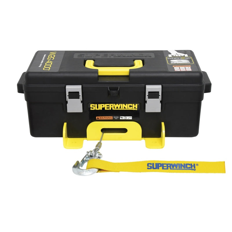 Superwinch 4000 LBS 12V DC 3/16in x 50ft Steel Rope Winch2Go Steel Rope-SR1 Performance