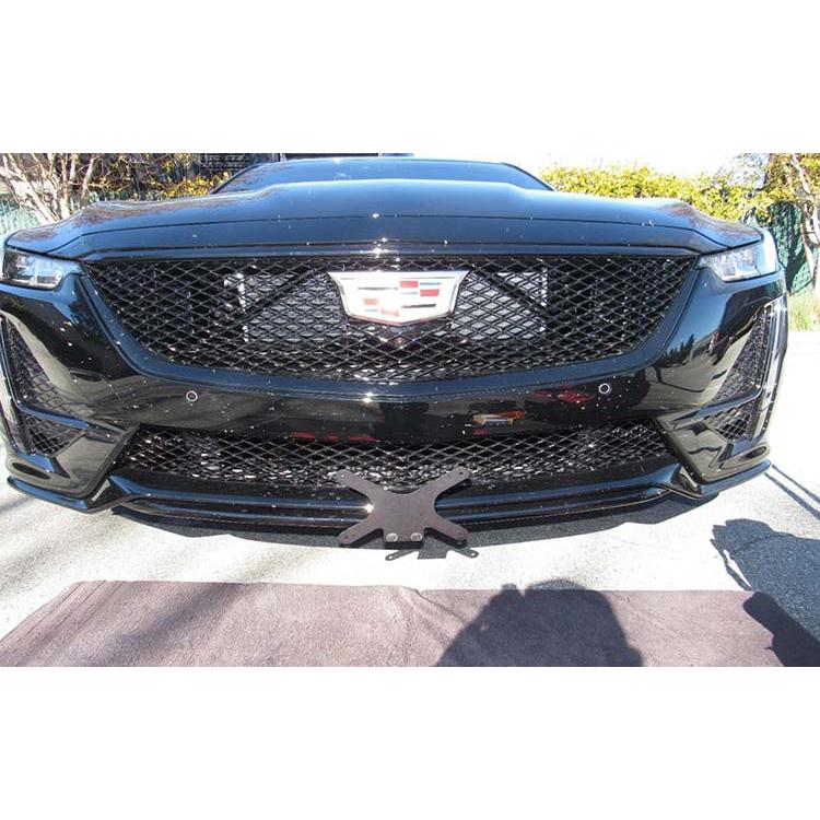 09-12 Cadillac CTS V License Plate Frame Bracket-SR1 Performance