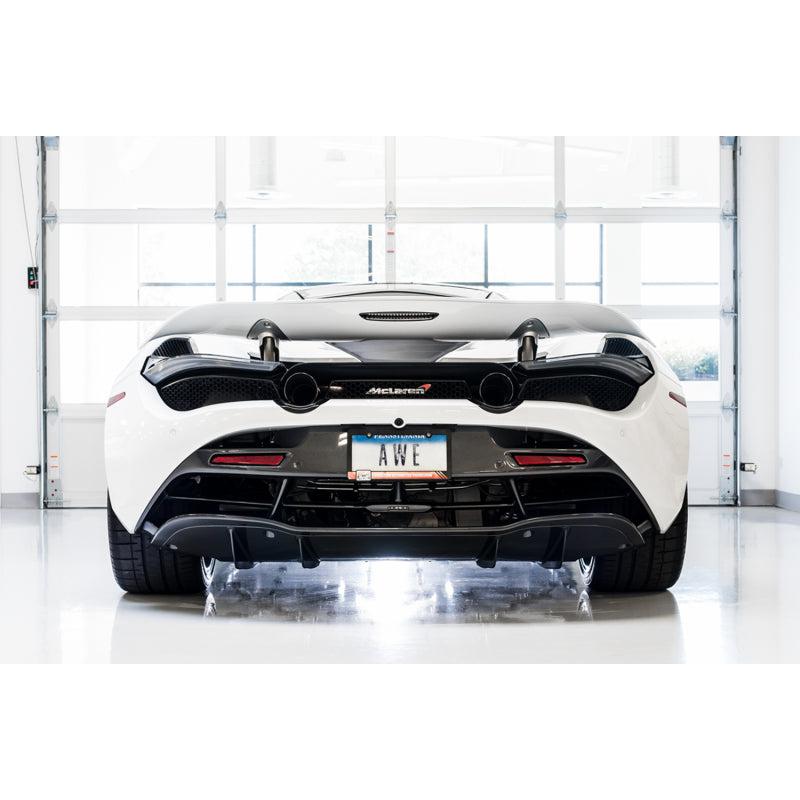 AWE Tuning McLaren 720S Performance Exhaust - Diamond Black Tips-SR1 Performance