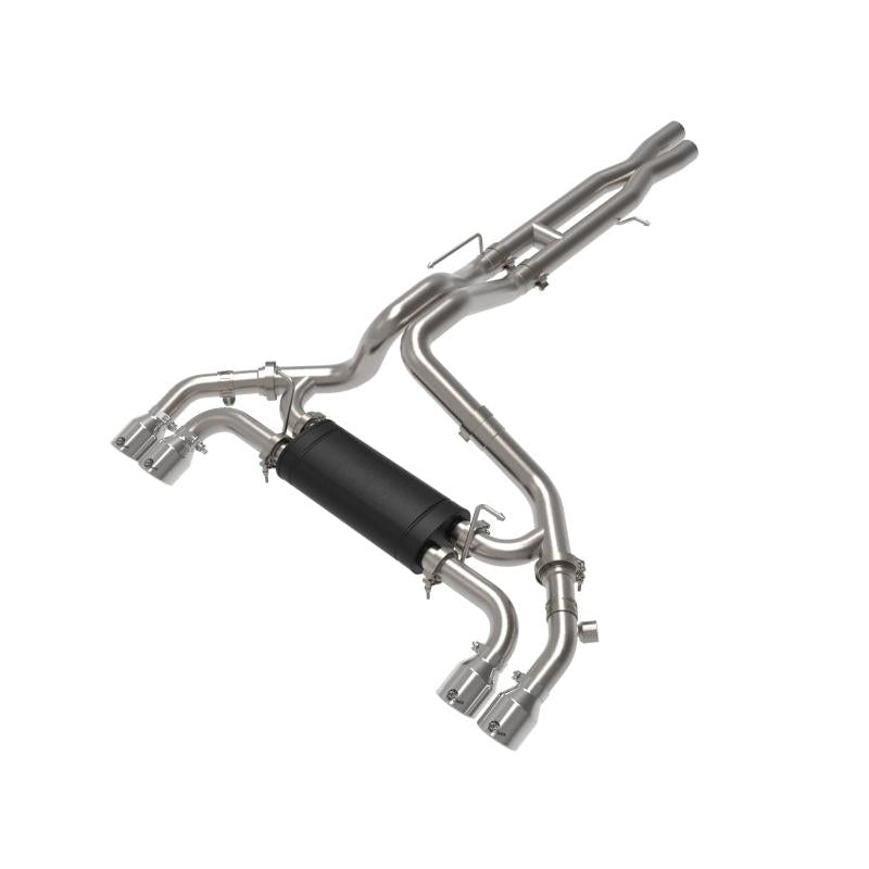 aFe Vulcan Series 2.5in 304SS Cat-Back Exhaust 2021+ Jeep Wrangler 392 6.4L w/ Polished Tips-SR1 Performance