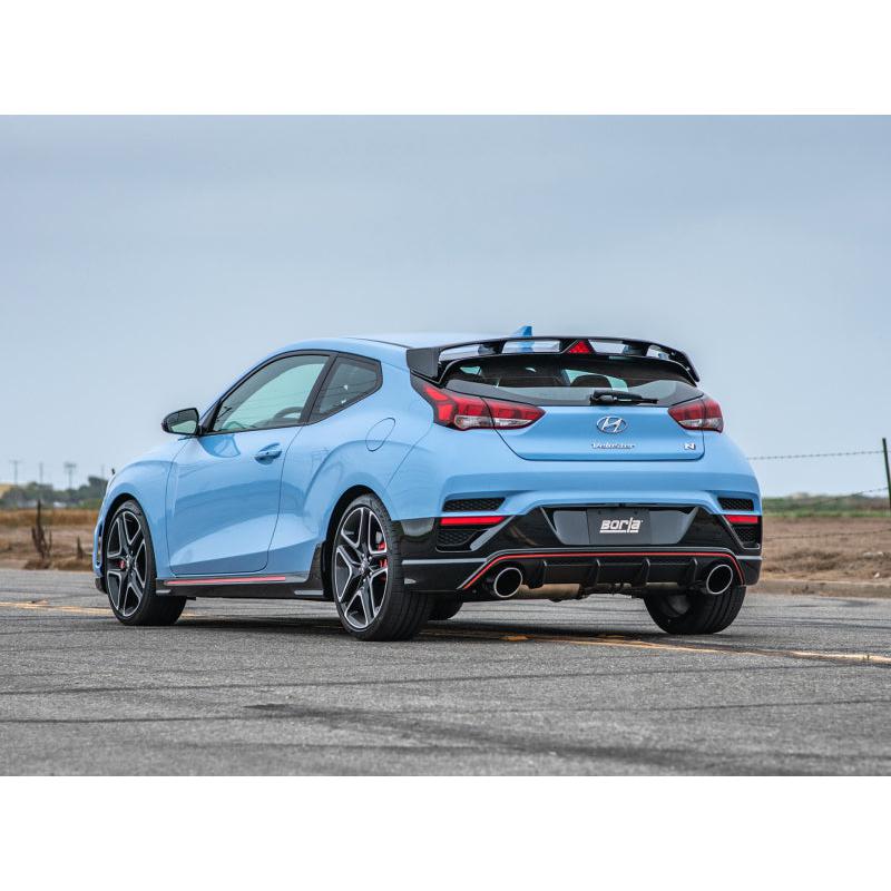 Borla 19-20 Hyundai Veloster N 2.0L I4 MT FWD 2DR 3in ATAK CatBack Exhaust w/ SS Tips-SR1 Performance