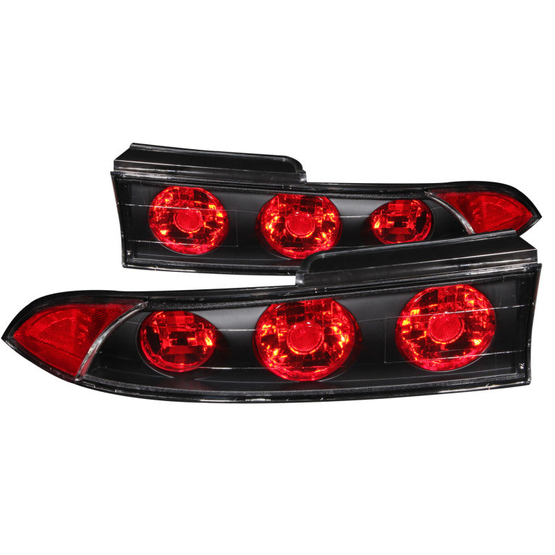 ANZO 1995-1999 Mitsubishi Eclipse Taillights Black-SR1 Performance