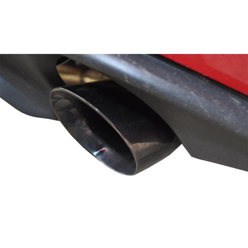 Corsa 14-16 Volkswagen GTI Mk7 Black Sport 3.0in Cat-Back Dual Rear Exit with Single Pro-Series Tips-SR1 Performance