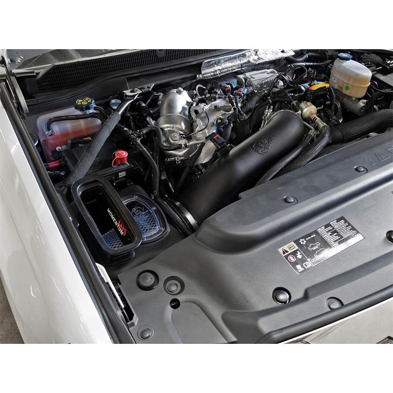 aFe Momentum HD Pro 10R Cold Air Intake System 2017 GM Diesel Trucks V8-6.6L L5P-SR1 Performance