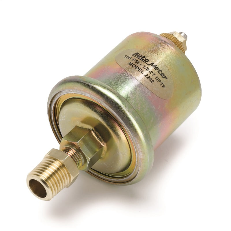 Autometer Replacement 100psi Oil Pressure Sender-SR1 Performance
