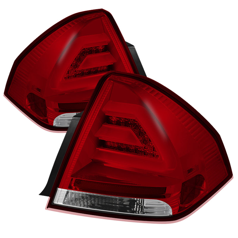 Spyder Chevy Impala 2006-2013 LED Tail Lights Red Clear ALT-YD-CHIP06-LED-RC-SR1 Performance