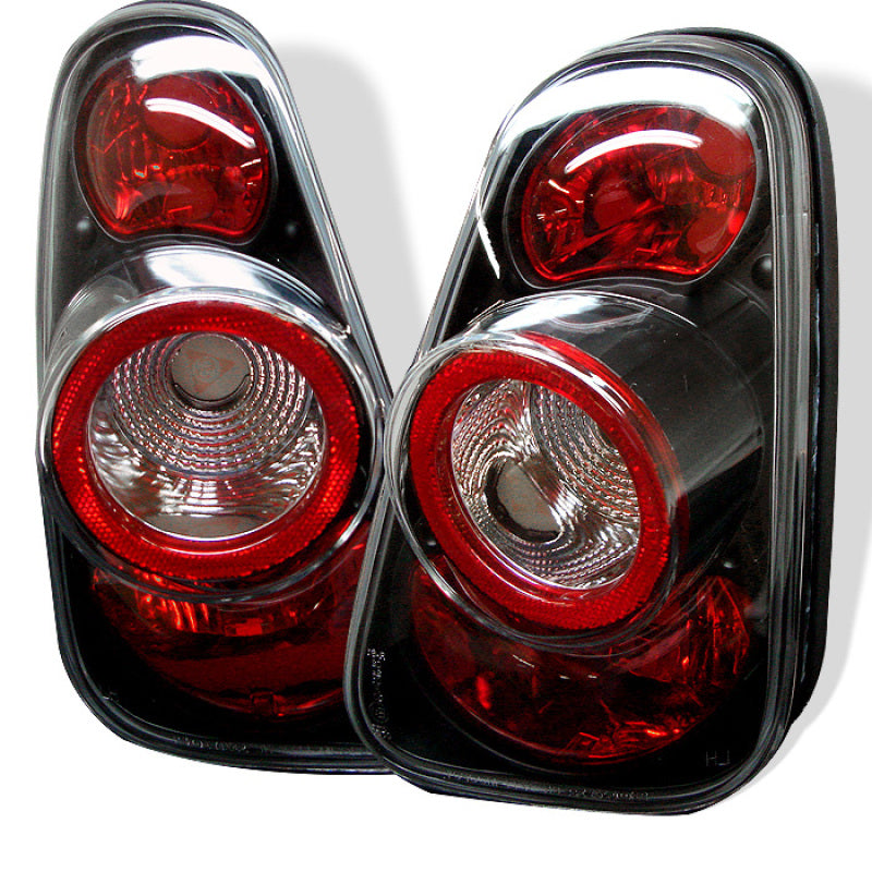 Spyder Mini Cooper 02-06/Cooper Convertibles 05-08 Euro Style Tail Lights Black ALT-YD-MC02-BK-SR1 Performance