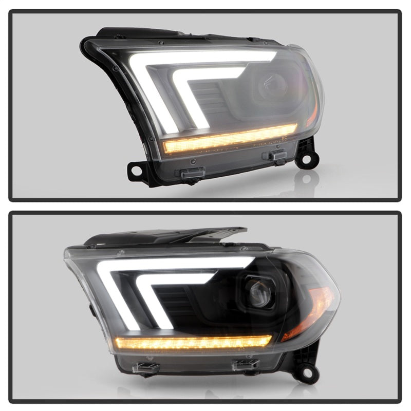 Spyder Dodge Durango 11-13 Halogen Model Only Projector Headlights - Black PRO-YD-DDU11SI-BK-SR1 Performance