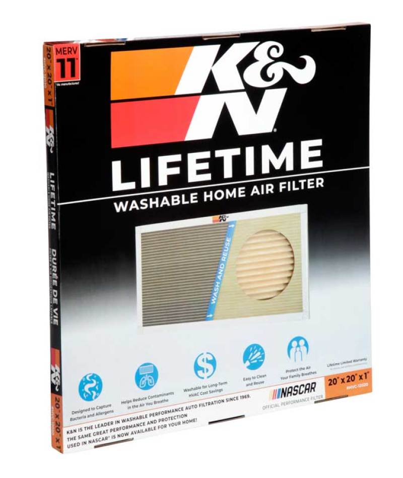 K&N HVAC Filter - 20 x 20 x 1-SR1 Performance