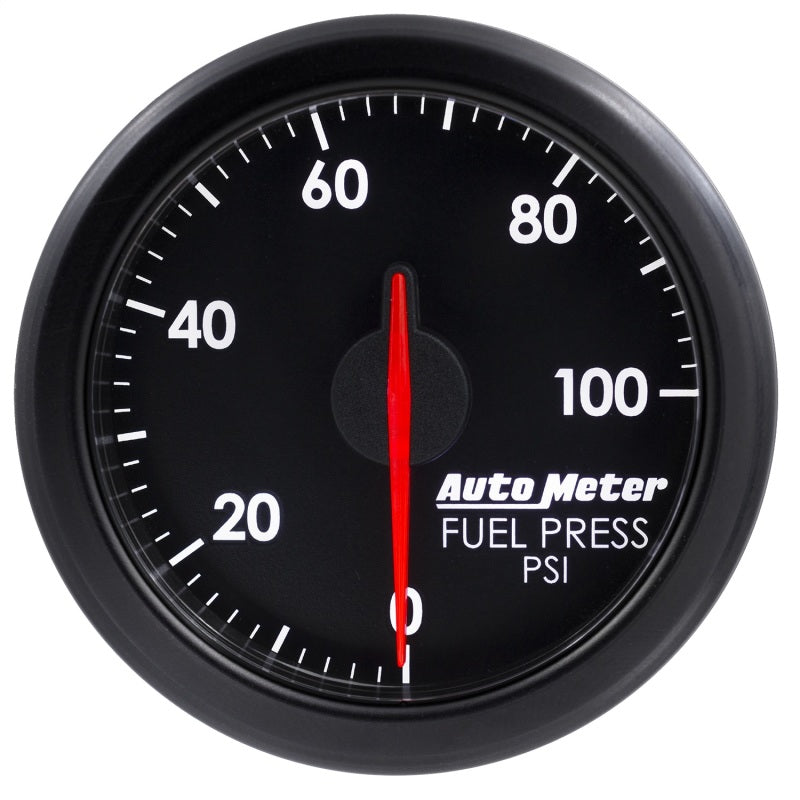 Autometer Airdrive 2-1/6in Fuel Pressure Gauge 0-100 PSI - Black-SR1 Performance