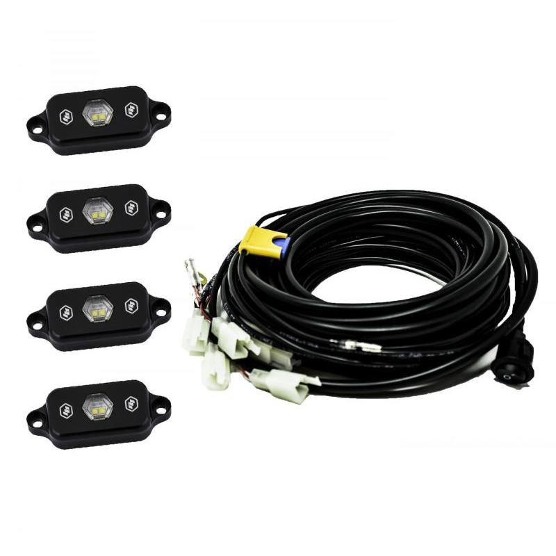 Baja Designs Universal White Rock Light Kit-SR1 Performance