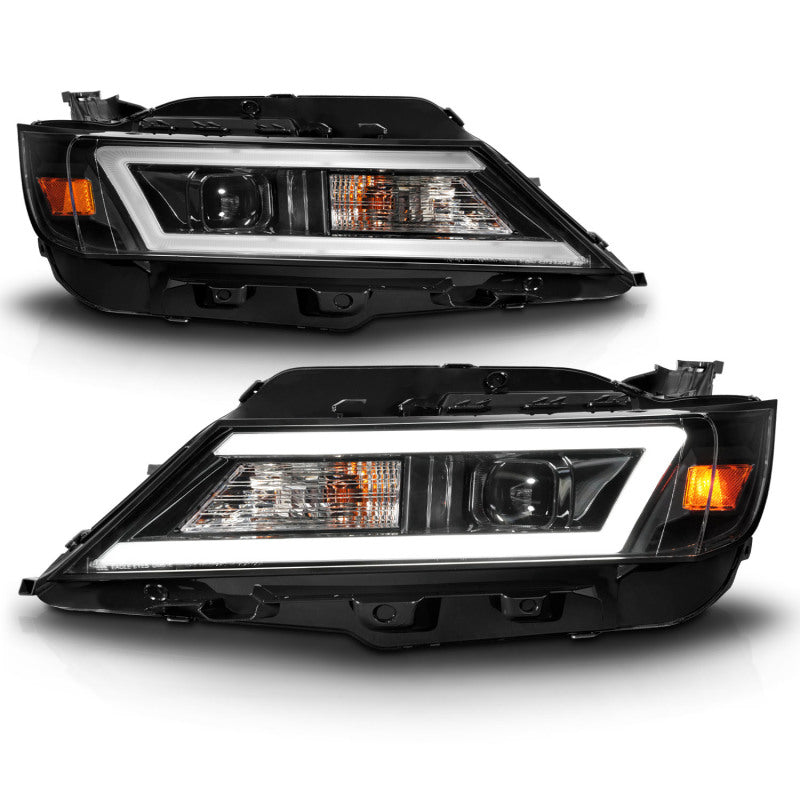 Anzo 14-20 Chevrolet Impala Square Projector LED Bar Headlights w/ Black Housing-SR1 Performance