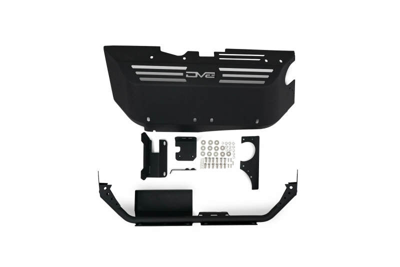DV8 Offroad 20-22 Jeep Wrangler JL Diesel Rear Diff Skid Plate Part SPJL-05D