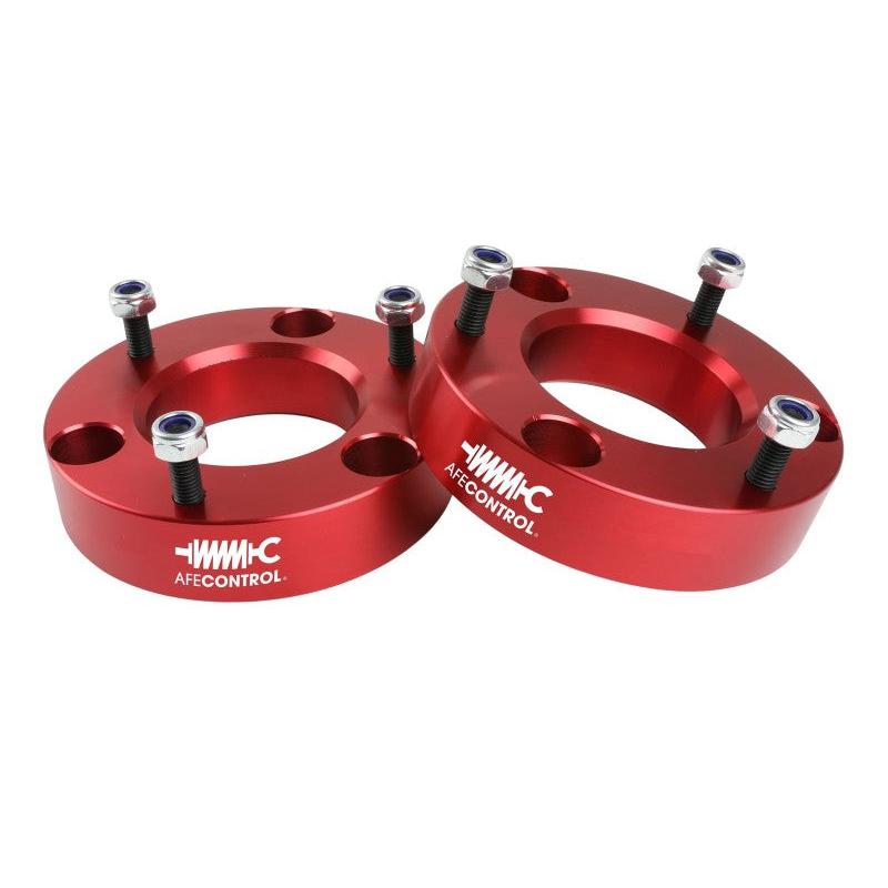 aFe CONTROL 2.0 IN Leveling Kit 04-21 Ford F-150 - Red-SR1 Performance