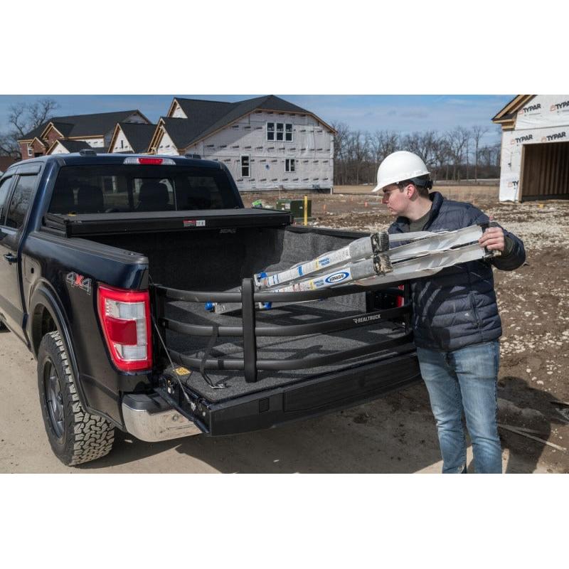 AMP Research 04-22 Ford F-150 Bedxtender HD Sport - Black (Optional No-Drill Brkt 74602-01A)