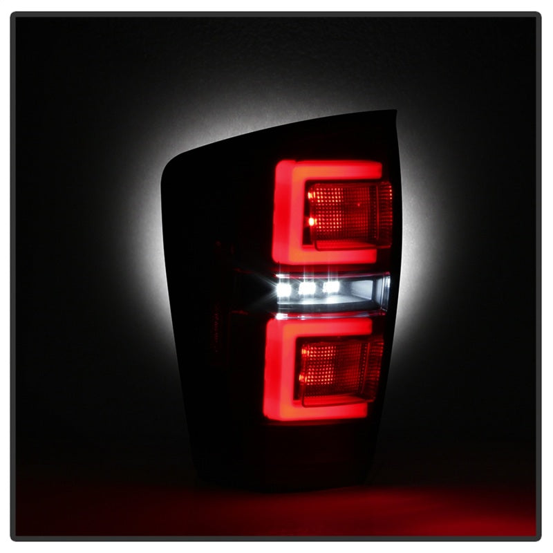 Spyder 16-17 Toyota Tacoma LED Tail Lights - Black Smoke (ALT-YD-TT16-LED-BSM)-SR1 Performance