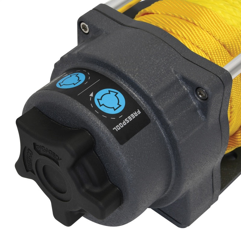 Superwinch 3500 LBS 12V DC 7/32in x 32ft Synthetic Rope Terra 3500SR Winch - Gray Wrinkle-SR1 Performance