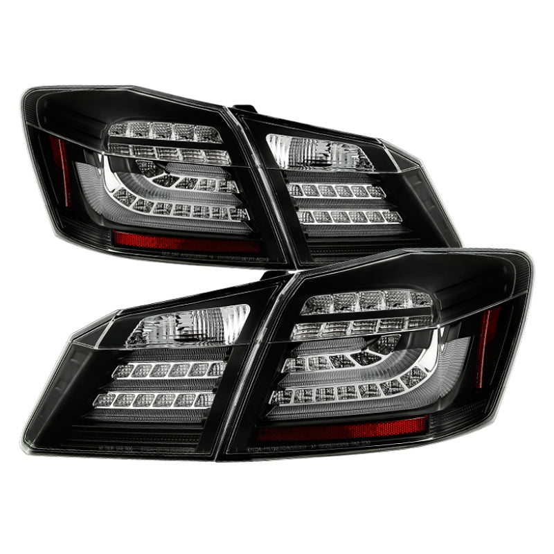 Spyder Honda Accord 2013-2015 4DR LED Tail Lights - Black ALT-YD-HA13LED-LED-BK-SR1 Performance
