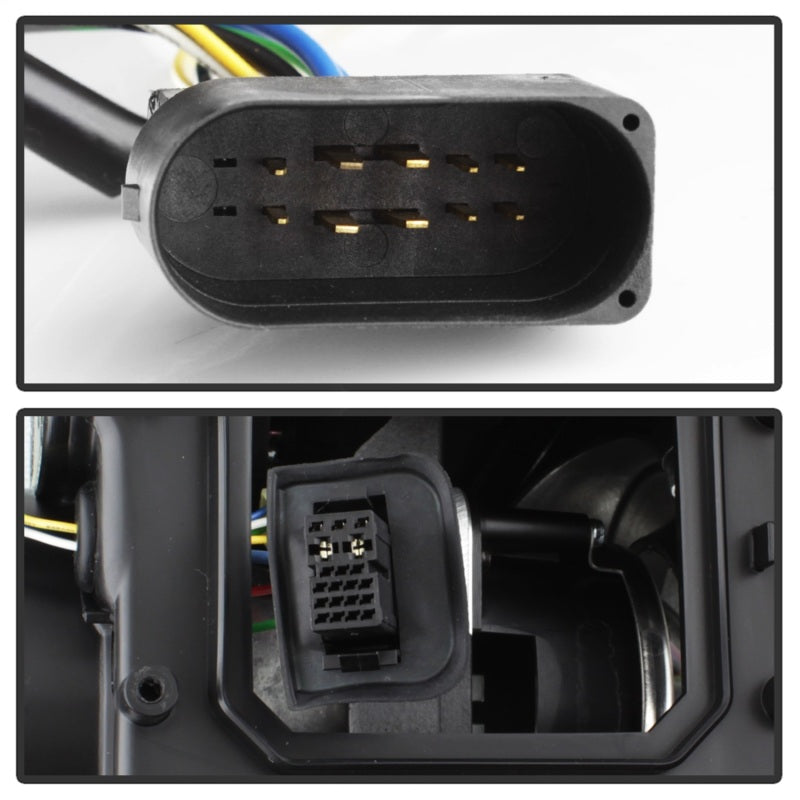 Spyder Volkswagen GTI 06-09/Jetta 06-09 Xenon/HID Model Only - DRL Black PRO-YD-VG06-HID-DRL-BK-SR1 Performance