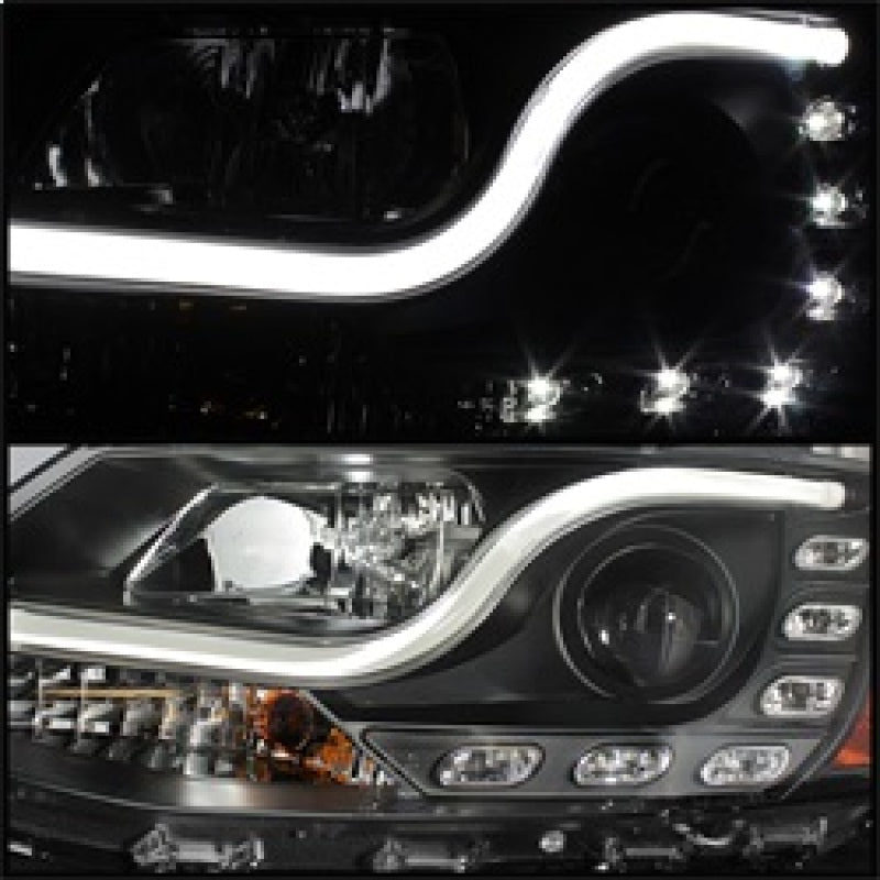 Spyder Volkswagen Jetta 11-14 Projector Headlights Halogen Light Tube DRL Blk PRO-YD-VJ11-LTDRL-BK-SR1 Performance