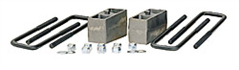 Fabtech FTS99100 1-Inch Rear Lift Block and U-Bolt Kit for 2023-2024 GMC Canyon and Chevrolet Colorado 4WD