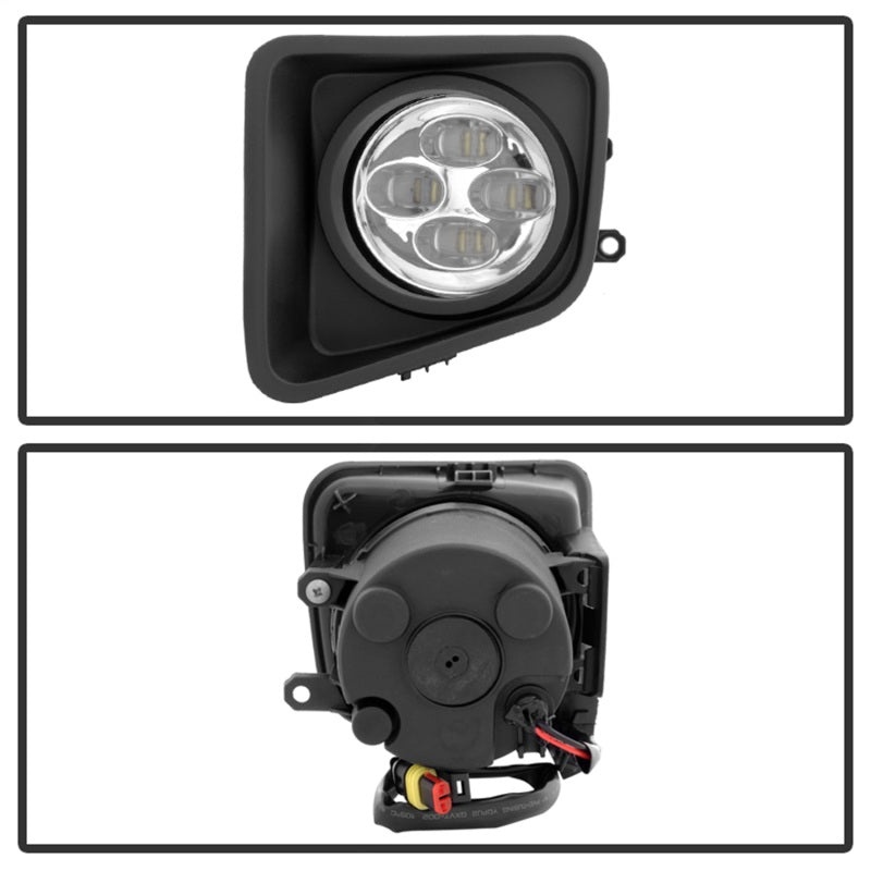 Spyder Toyota Tundra 2014-2016 Daytime DRL LED Running Fog Lights w/Switch Clear FL-DRL-TTU14-C-SR1 Performance