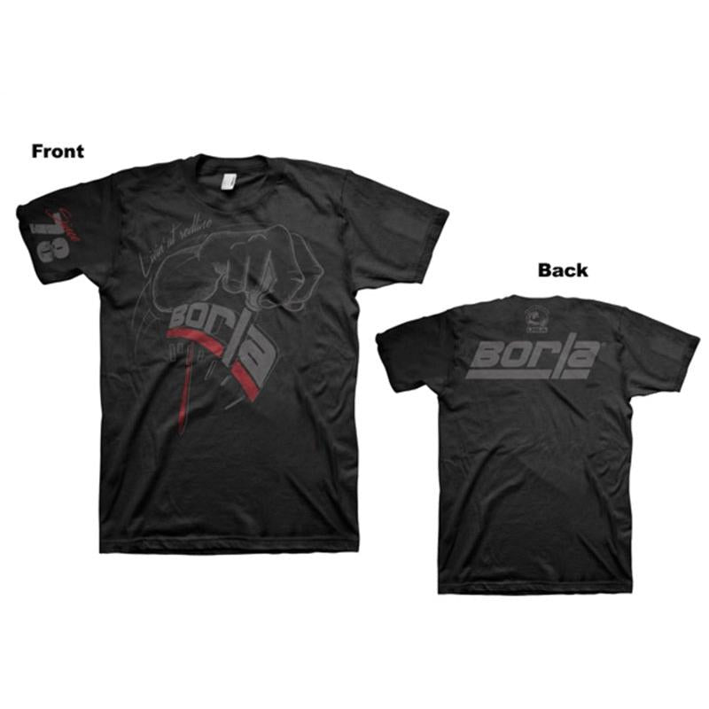 Borla Shifter T-Shirt Charcoal - XL-SR1 Performance