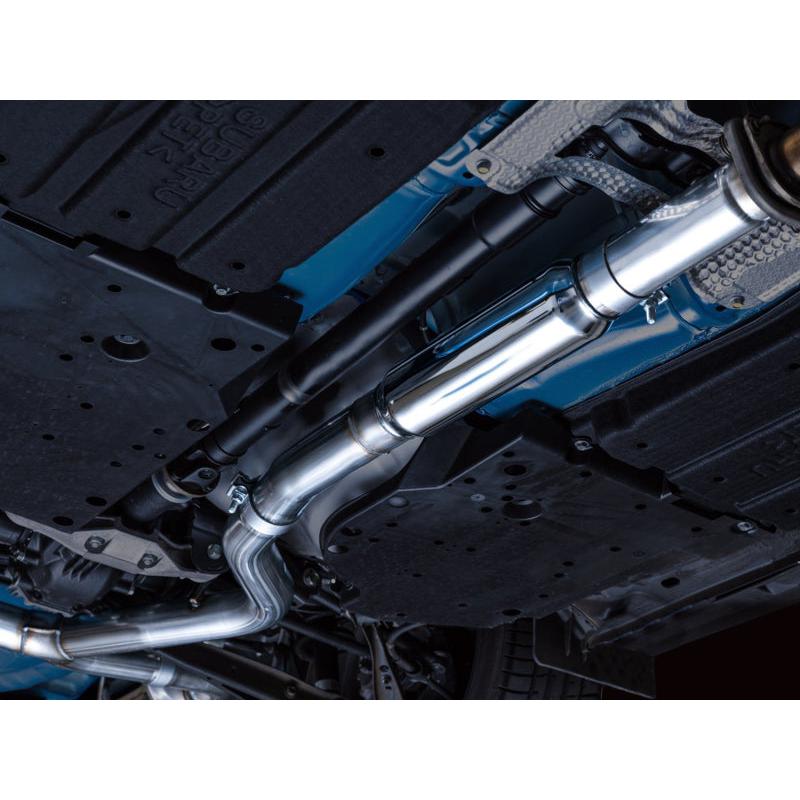 AWE Tuning 2022+ VB Subaru WRX Track Edition Exhaust - Chrome Silver Tips-SR1 Performance