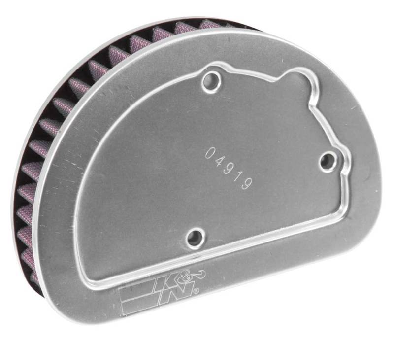 K&N Replacement Unique Air Filter 6.625in L x 4.75in W x 1.625in H with 1 Flange for Harley Davidson-SR1 Performance