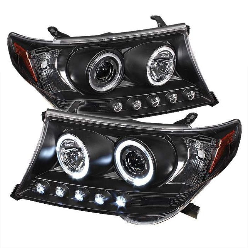 Spyder Toyota Land Cruiser 08-11 Projector Headlights LED Halo LED Blk PRO-YD-TLAND08-HL-BK-SR1 Performance
