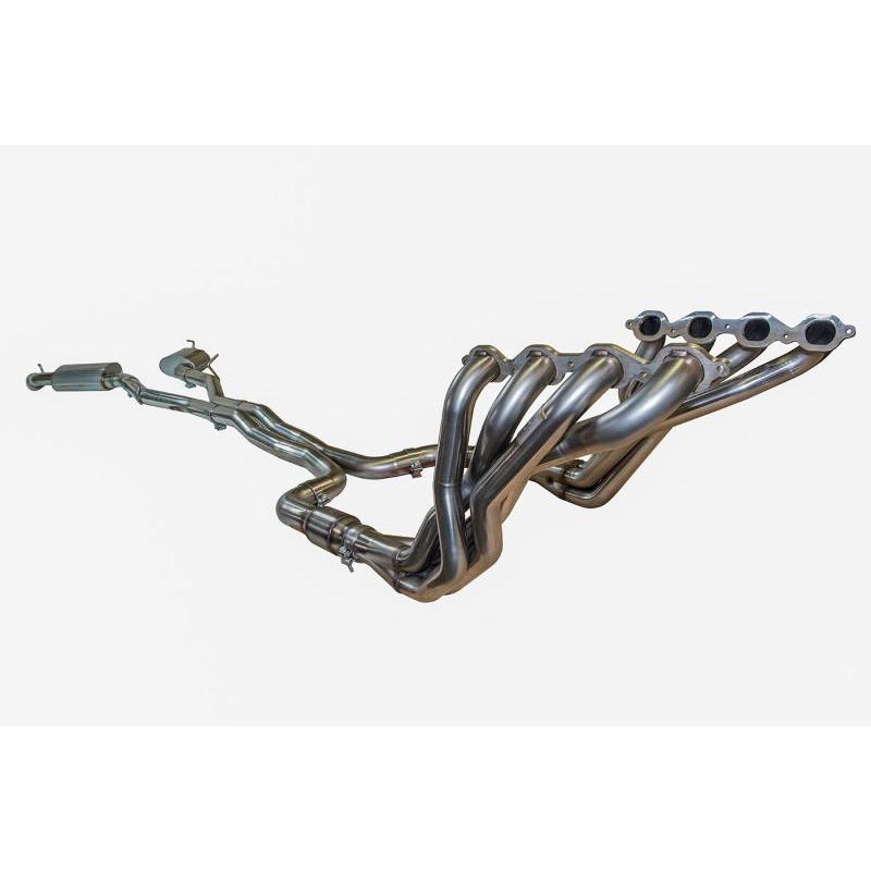 Kooks 16-23 Chevrolet Camaro SS/ 17-23 ZL1 6.2L 2in Headers & Green Exhaust Kit w/Polished Dual Tips-SR1 Performance