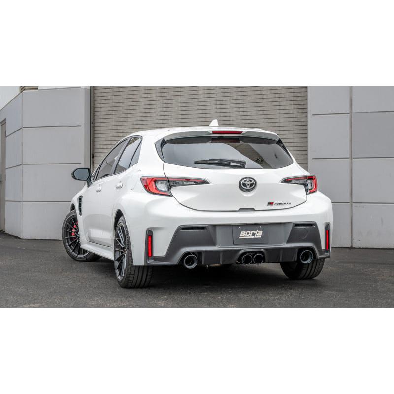 Borla 23-24 Toyota GR Corolla ATAK Cat Back System w/ Black Tips-SR1 Performance