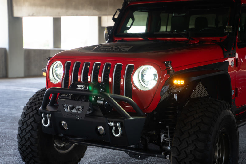 DV8 Offroad Jeep Gladiator JT Slim Fender Flares (2020-2023) – Aggressive Off-Road Style with Steel Construction