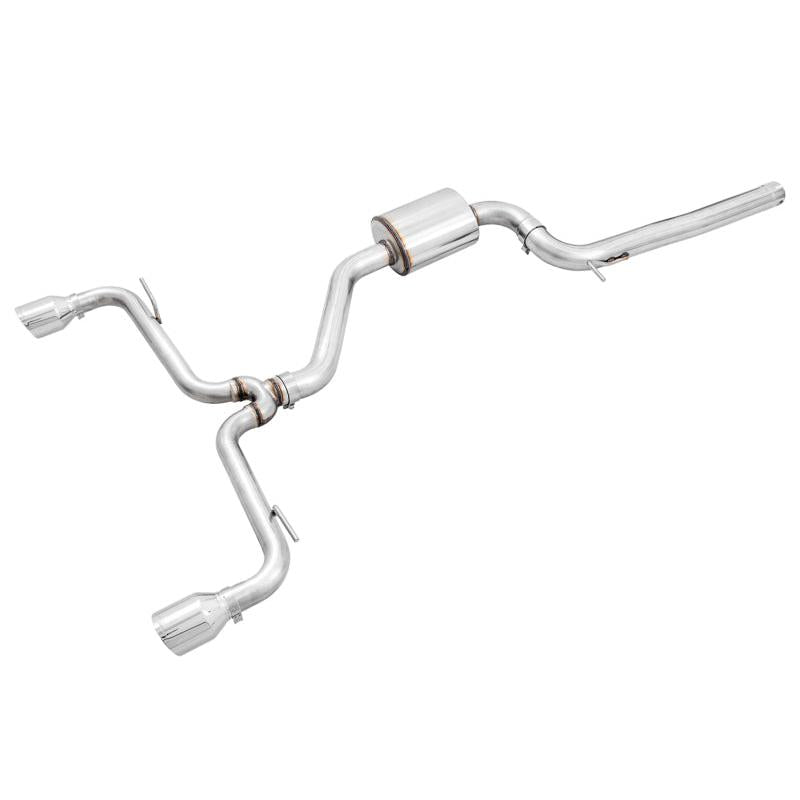 AWE Tuning Volkswagen GTI MK7.5 2.0T Track Edition Exhaust w/Chrome Silver Tips 102mm-SR1 Performance