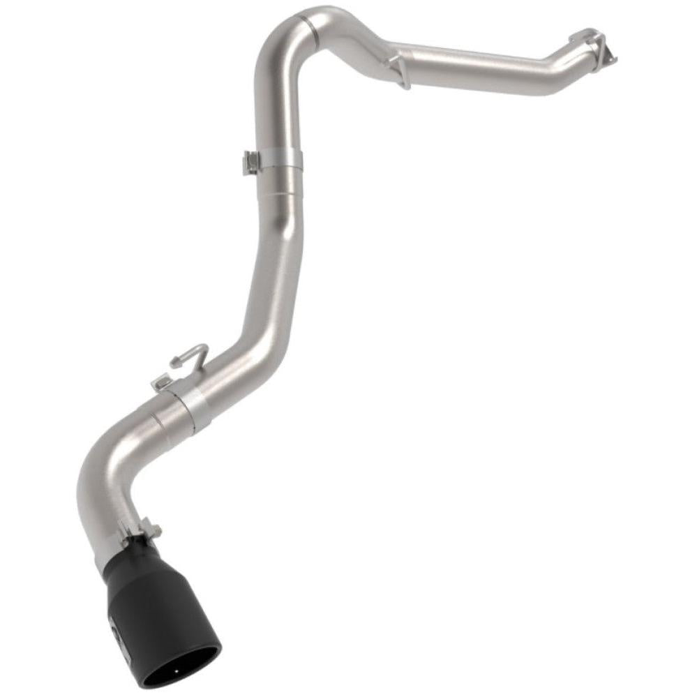 aFe 2021+ Jeep Gladiator V6-3.0L (td) Vulcan Series 3in 304 SS DPF-Back Exhaust System - Black Tip-SR1 Performance