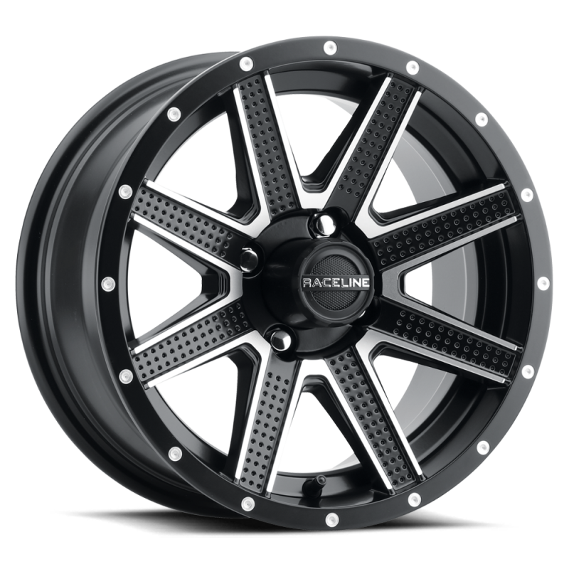 Raceline G92M Hostage 12x7 Inch Satin Black Wheel for Powersports Vehicles