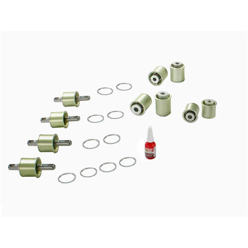 aFe Control PFADT Alum Frame Drag Rear Solid Spherical C/A Bearings Set; 06-13 Chevy Corvette C6 Z06-SR1 Performance