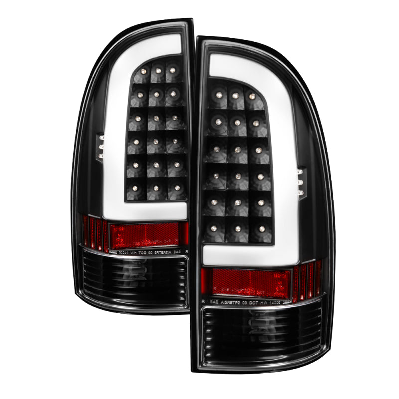 xTune Toyota Tacoma 05-15 Tail Lights - Light Bar LED - Black ALT-ON-TT05-LBLED-BK-SR1 Performance