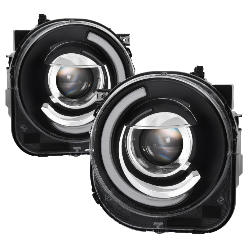xTune 15-17 Jeep Renegade Light Bar DRL Projector Headlights -Black (PRO-JH-JREN-LBDRL-BK)-SR1 Performance
