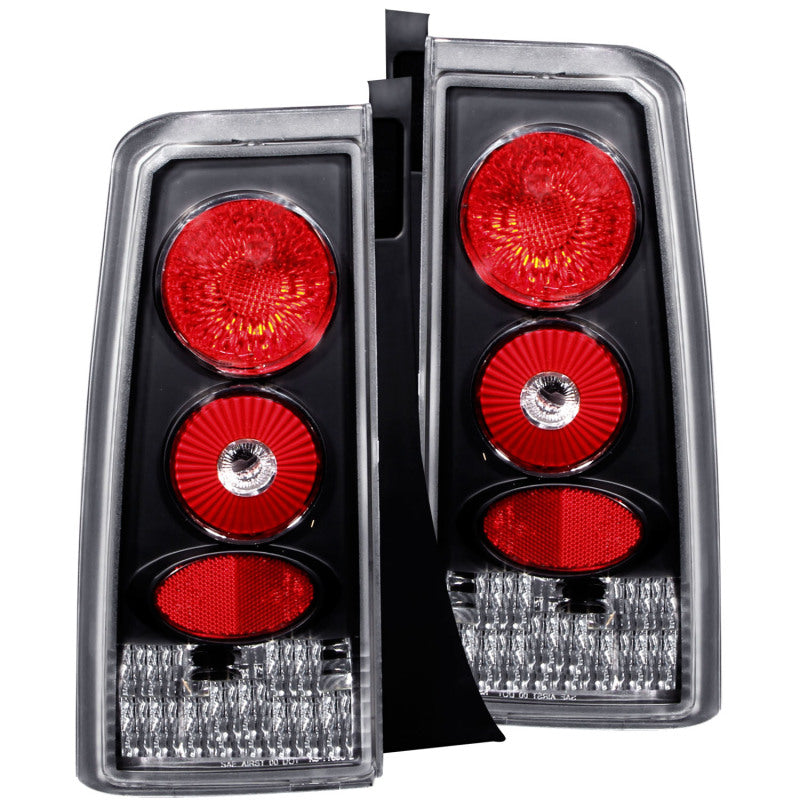 ANZO 2004-2007 Scion Xb Taillights Black-SR1 Performance