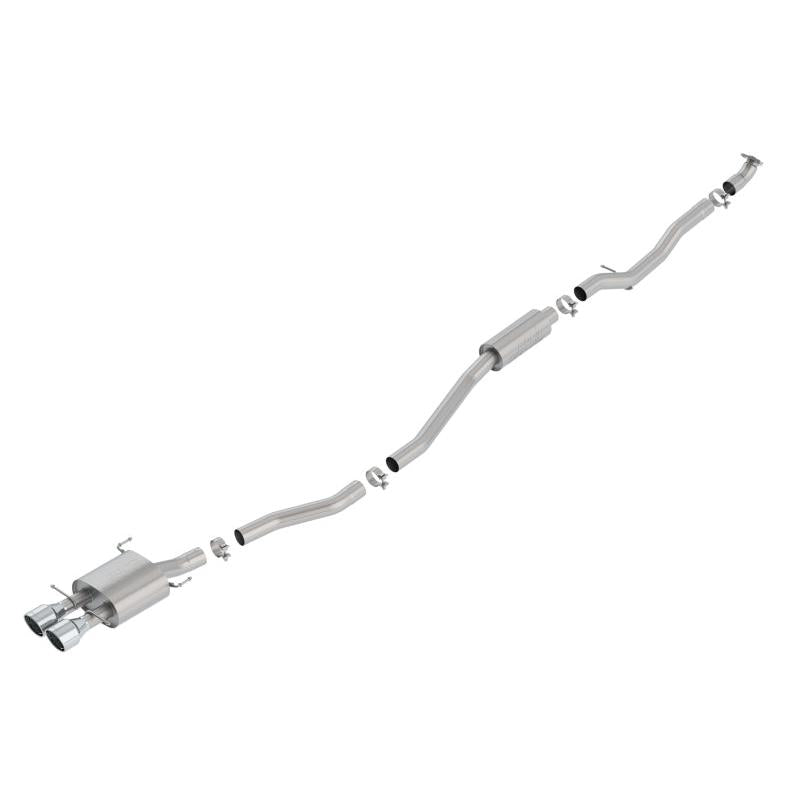 Borla 17-19 Honda Civic SI 1.5L Turbo MT S-Type 2.75in Cat-Back Exhaust-SR1 Performance