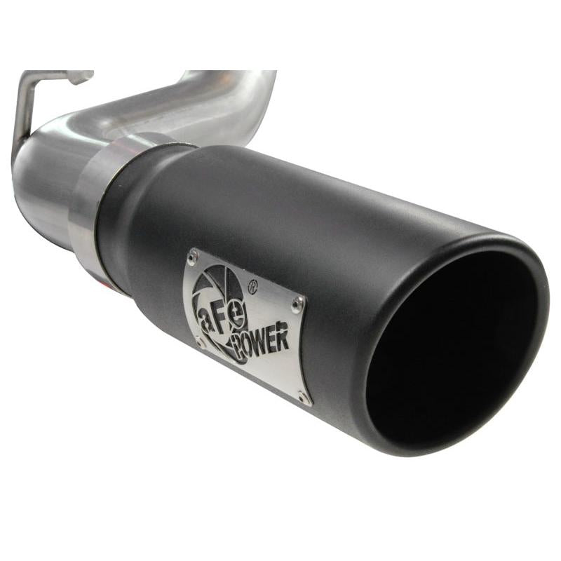 aFe MACHForce XP Exhausts Cat-Back SS-409 EXH CB Toyota Tacoma 05-13 V6-4.0L (Blk Tip)-SR1 Performance