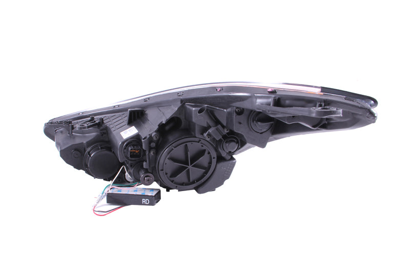 ANZO 2011-2014 Hyundai Elantra Projector Headlights w/ Halo Chrome (CCFL)-SR1 Performance