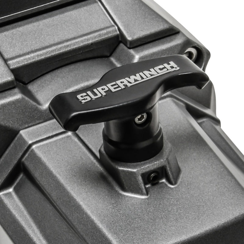 Superwinch 12000 LBS 12V DC 3/8in x 85ft Wire Rope SX 12000 Winch - Graphite-SR1 Performance