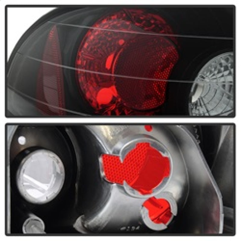 Spyder Toyota Corolla 98-02 Euro Style Tail Lights Black ALT-YD-TC98-BK-SR1 Performance
